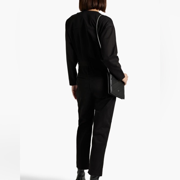 Iro Valencia Jumpsuit, Black Size 36 (Size 4) NWT - Picture 2 of 13